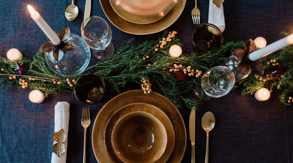 Stämningsfullt julbord i Oskarshamn